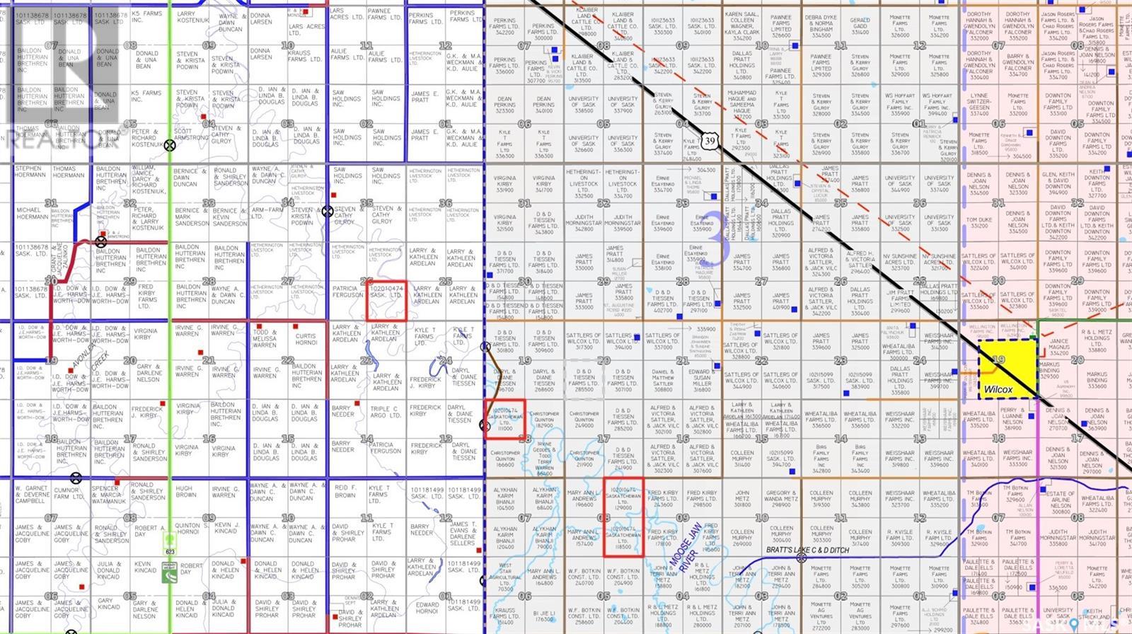 Bratt's Lake and Redburn land, redburn rm no. 130, Saskatchewan