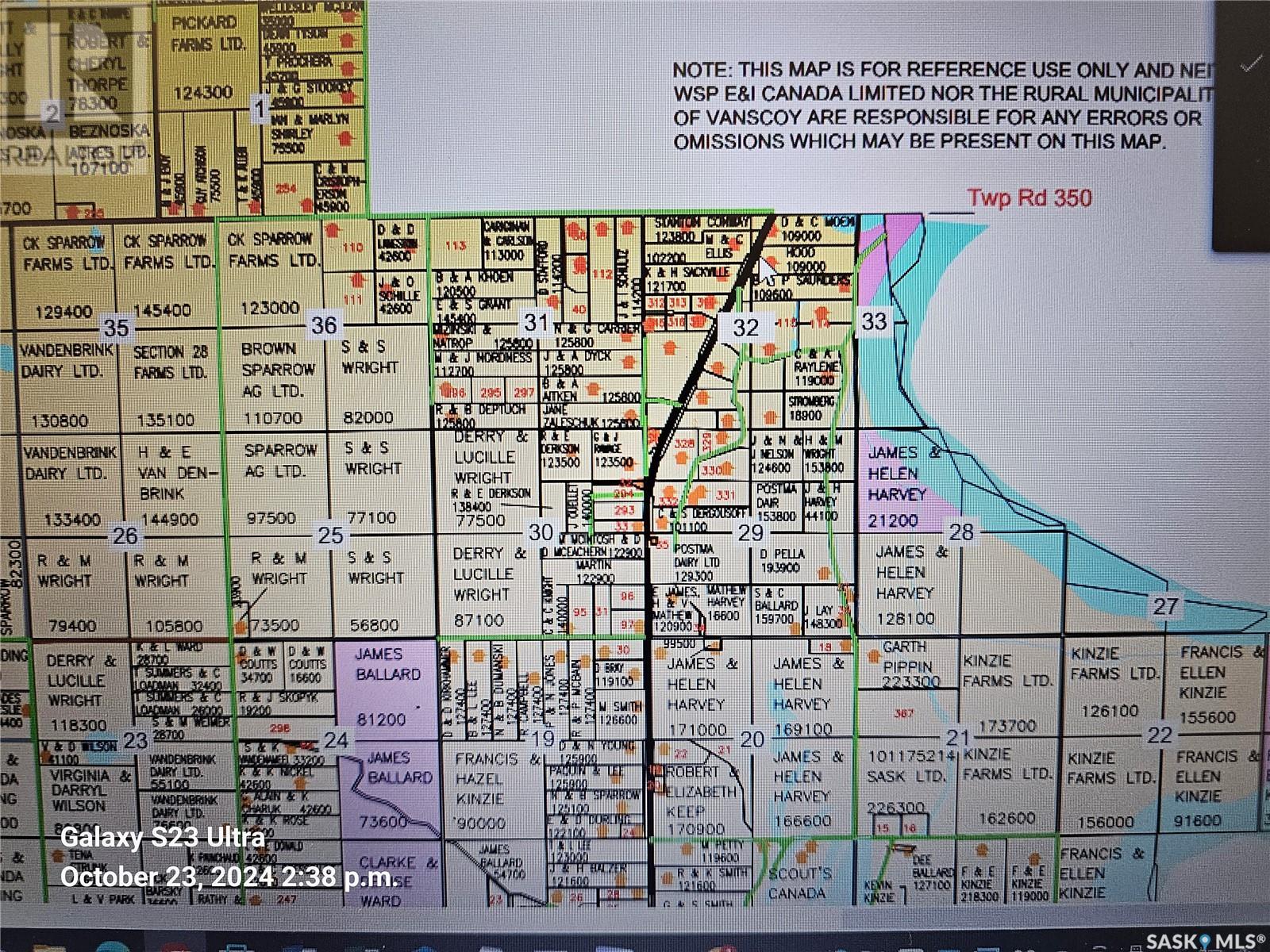 Wright Land, vanscoy rm no. 345, Saskatchewan